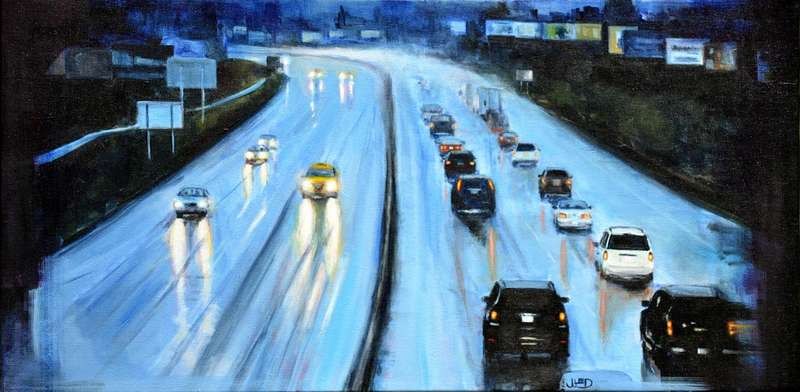Billboard Row by Jonathan Gleed