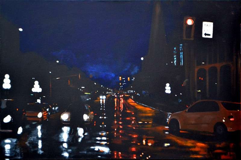Crosswalking by Jonathan Gleed