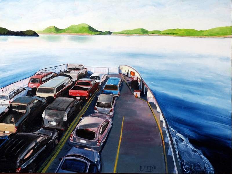 Ferry Journey by Jonathan Gleed