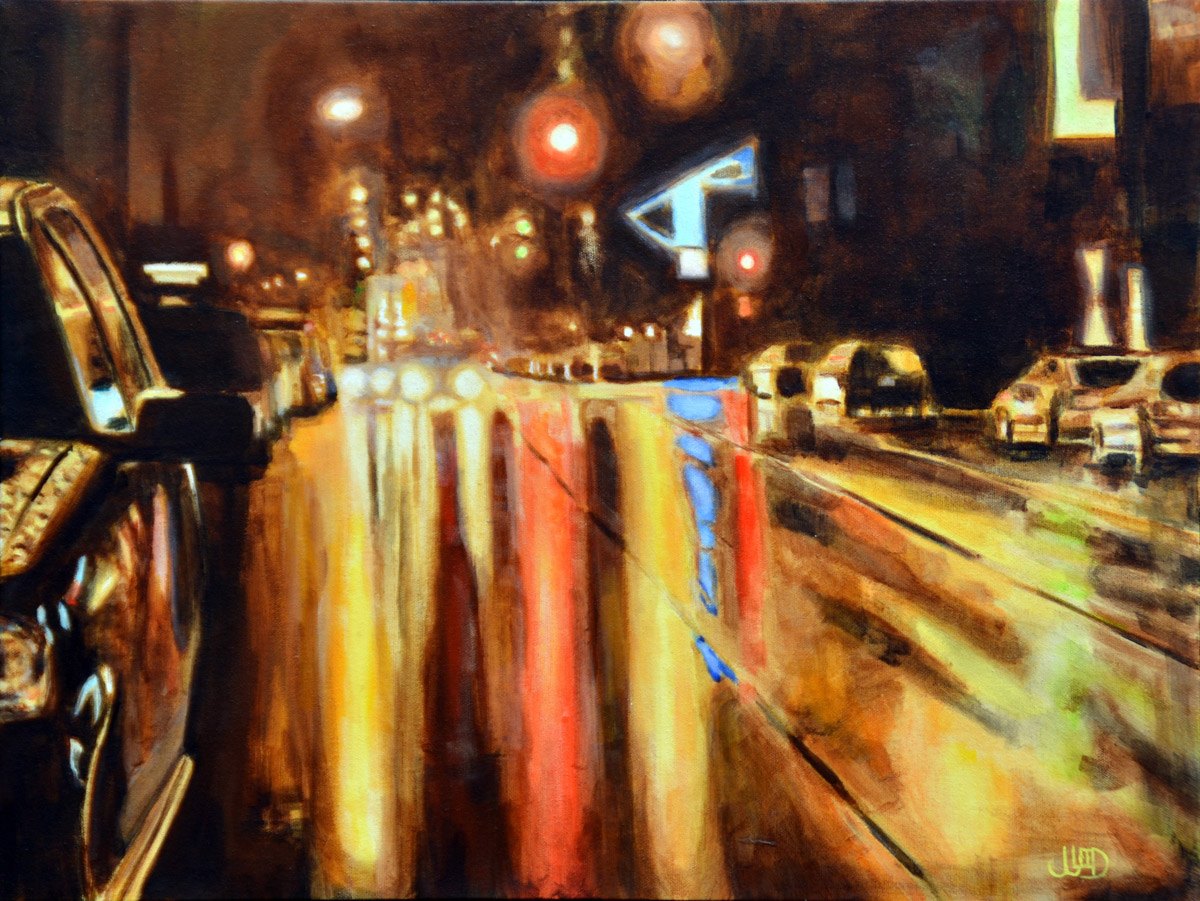 City Glow by Jonathan Gleed