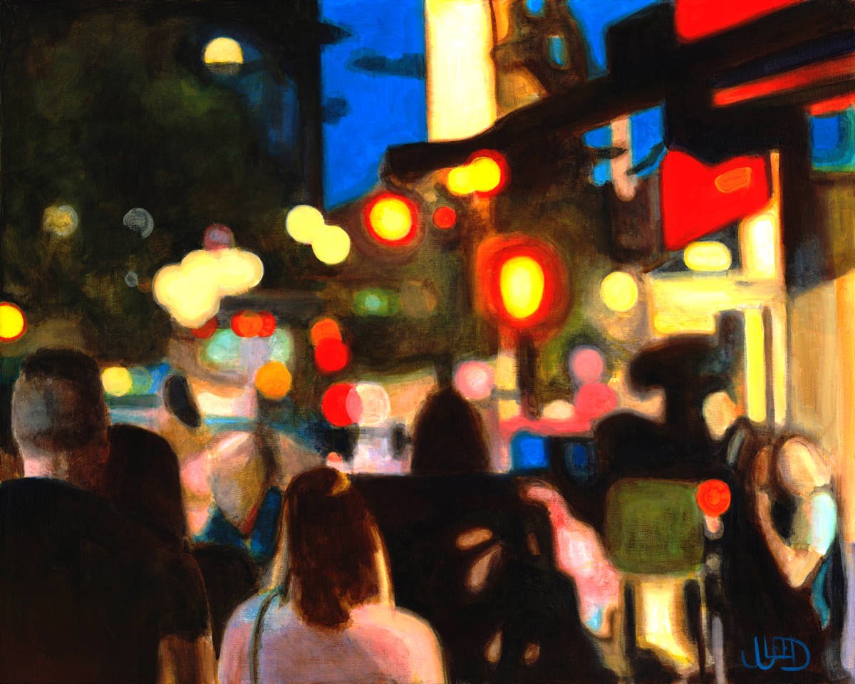 Evening Stroll by Jonathan Gleed