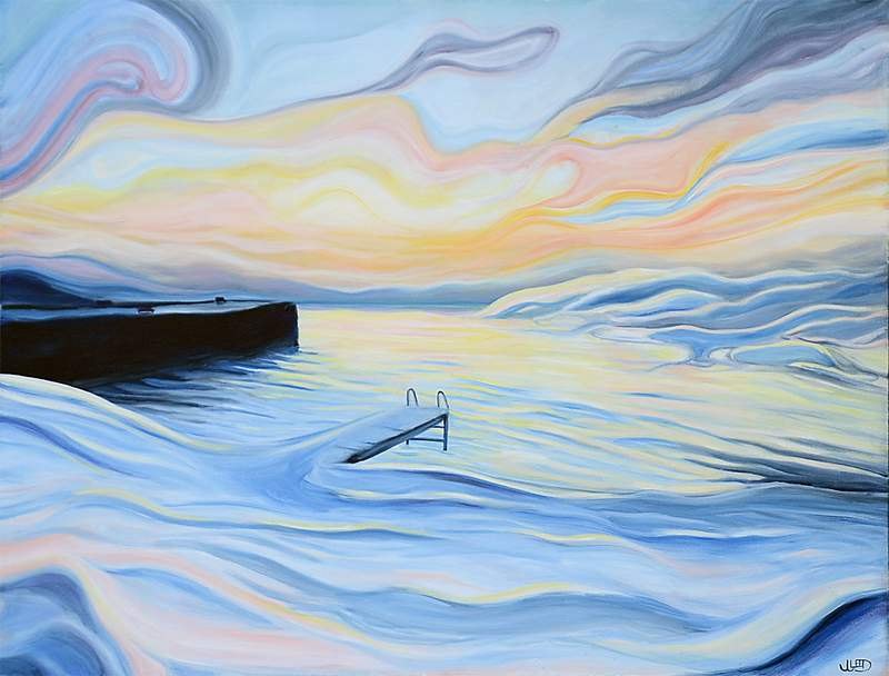 Morrisburg Dawn by Jonathan Gleed