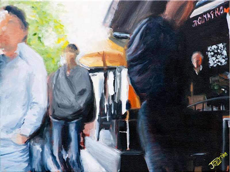 Robson Street 2 by Jonathan Gleed