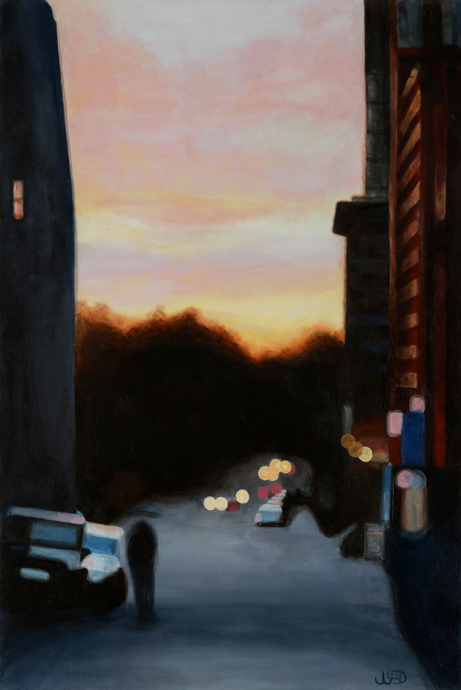 Her Mood on Morton Avenue by Jonathan Gleed